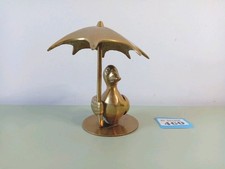 Brass duck umbrella for sale  LOUTH
