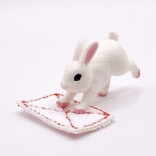 Usado, Mini boneco esfregão de coelho mascote animal cápsula brinquedo Japão limitado fofo F/S comprar usado  Enviando para Brazil