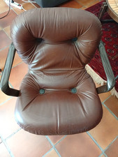 Fauteuil knoll cuir d'occasion  Toulouse-