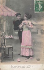 Patriotique militaire femme d'occasion  Vasles