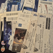 Used match tickets for sale  ST. NEOTS