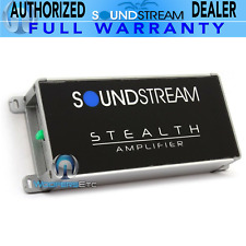 SOUNDSTREAM ST4.1000D MOTOCICLETA 4 CANAIS 1000W ALTO-FALANTES AMPLIFICADOR TWEETERS NOVO comprar usado  Enviando para Brazil