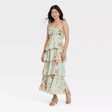 Women tiered ruffle for sale  USA