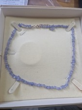 Tanzanite chip necklace for sale  EASTBOURNE