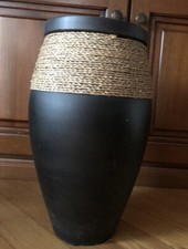 Vaso etnico marrone usato  Milano