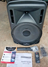 BEFREE SOUND BFS-4435 12" BLUETOOTH ALTO-FALANTE DE FESTA RECARREGÁVEL + LUZES + MICROFONE!!! comprar usado  Enviando para Brazil