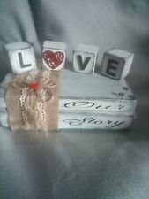 Rustic wooden faux for sale  ROTHERHAM