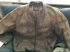 Lederjacke echt hirsch gebraucht kaufen  Wörrstadt