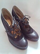 Topshop black brogue for sale  RIPLEY