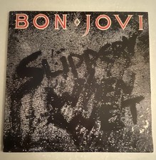 Usado, Bon Jovi-Slippery When Wet-Sterling Sound-1986 Original Print- Album-Record-LP comprar usado  Enviando para Brazil