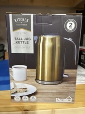 Electric kettle gold for sale  STOKE-ON-TRENT