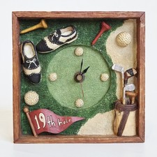 Golf diorama clock for sale  Anderson