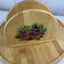 Vintage wood napkin for sale  Goodlettsville