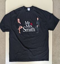 NOVO!  Camiseta promocional filme original Mr & Mrs Smith - 2005 Jolie/Pitt GG, usado comprar usado  Enviando para Brazil