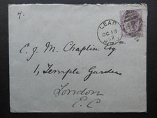 1897 LEAP RSO 482 DUPLEX County Cork Irlanda carimbo postal ferroviário 1d selo QV comprar usado  Enviando para Brazil