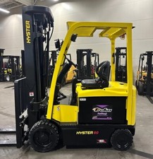 Usado, Empilhadeira elétrica 2018 Hyster E60XN-33 mastro quádruplo almofada pneu - recondicionada comprar usado  Enviando para Brazil