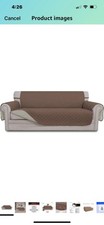 Couch cover brown for sale  Aliquippa