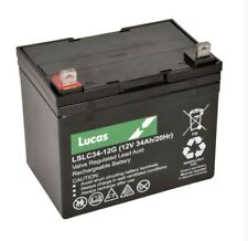 Lucas 12v 34ah for sale  MANCHESTER
