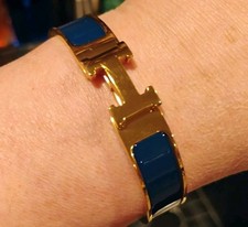 Hermes navy blue d'occasion  Expédié en Belgium