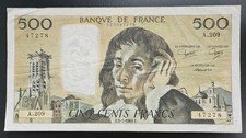 500 francs 1984 d'occasion  Bruay-sur-l'Escaut