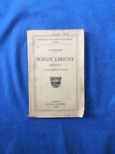 Poesie liriche schiller usato  Italia