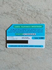 Carta telefonica italiana usato  Vajont