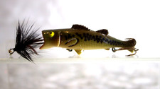 Isca verde vintage Buckeye Bug N Bass, usado comprar usado  Enviando para Brazil
