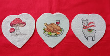 Kleine stickbilder herzform gebraucht kaufen  Deutschland