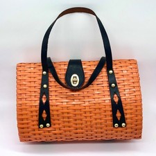 Vintage woven basket for sale  Canterbury