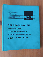 Hatz e571 e671 gebraucht kaufen  Spraitbach