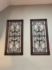 2 metal wall art decor for sale  Orland Park