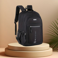 Black backpack rucksack for sale  DUNSTABLE