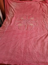 Vintage candlewick bedspread for sale  YEOVIL