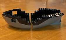 Casco base barco navio pirata Lego cinza e preto vintage - Bow Stern comprar usado  Enviando para Brazil