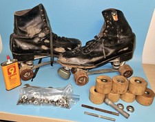 Patins Sure-Grip Super X7 vintage sem certeza de tamanho vem com rodas extras , usado comprar usado  Enviando para Brazil