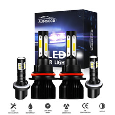 Farol de LED Hi/Lo + lâmpadas de neblina 4 lados para Chrysler Cirrus 2001-2006 comprar usado  Enviando para Brazil