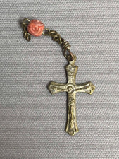 Antique religious medal d'occasion  Expédié en Belgium
