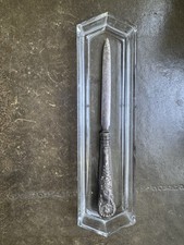 Silver plated letter for sale  LONDON