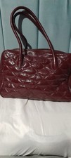 Lulu guinness burgundy for sale  PETERBOROUGH