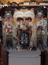 Pôster promocional Michael Jackson Dangerous TAMANHO GIGANTE ORIGINAL 1991 comprar usado  Enviando para Brazil
