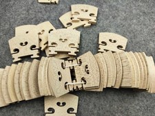 30 peças boa ponte para violas de 15" e 16", largura dos pés 46mm e 48mm, peças de viola comprar usado  Enviando para Brazil
