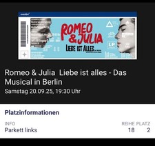 2tickets musical berlin gebraucht kaufen  Herford