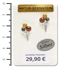 Natur bernstein hrringe gebraucht kaufen  Meldorf
