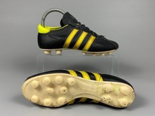 Chuteiras de futebol Adidas FG US 4 crianças couro raro vintage, usado comprar usado  Enviando para Brazil