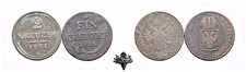 kreuzer 1851 usato  Cremona