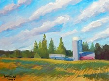 Barn oil painting for sale  Cottage Grove