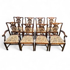 Eight 19thc chippendale for sale  AYLESBURY