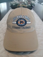  Boné ajustável DOG BAR & GRILL ajuste elástico - Tamanho único serve para a maioria Cuchara Colorado comprar usado  Enviando para Brazil