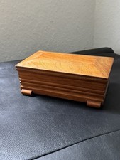 Mahagoni holz schatulle gebraucht kaufen  Kiel