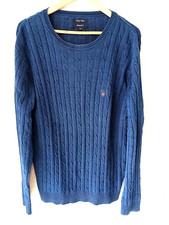 Gant blue cotton for sale  NORWICH